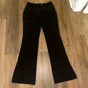 Chic Black Flare Women's Pants